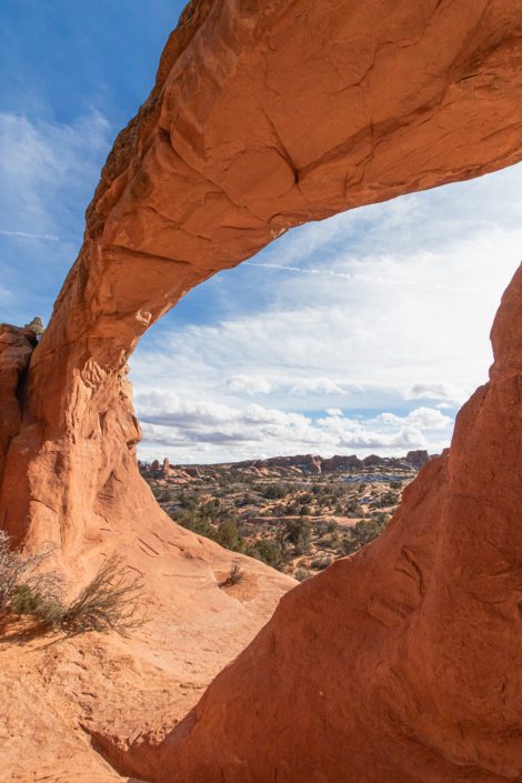 arches national park hiking broken arch in arches national park