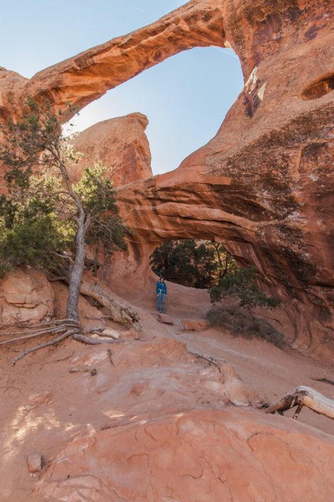 devils garden hike arches double o arch in arches national park