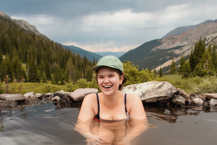 conundrum hot springs hike near aspen