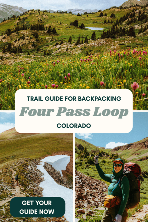 four pass loop backpacking permits