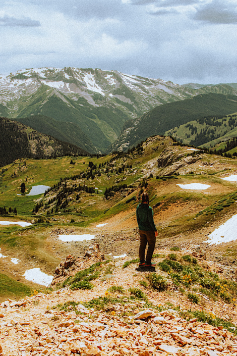 hiking four pass loop
