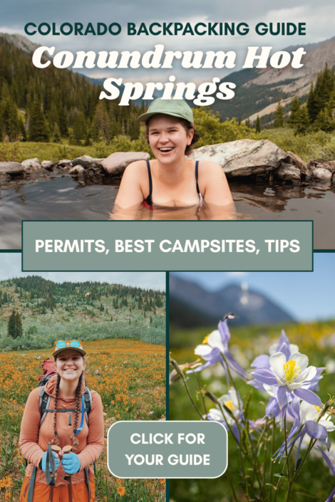 hot springs near aspen in the maroon bells