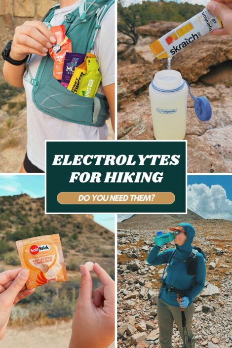 electrolytes for hiking pinterest pin