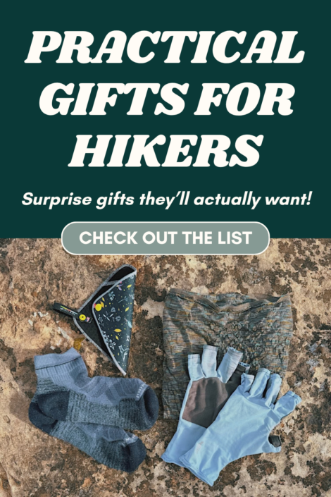 gifts for hikers pinterest pin