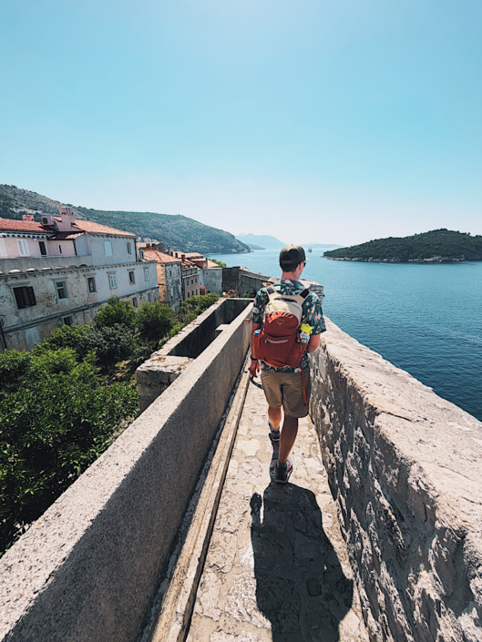 Osprey Daylite Plus travel backpack in Dubrovnik, Croatia