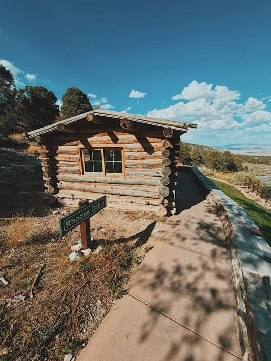 Historic Rhodes Cabin near Lehman Caves in Great Basin National Park